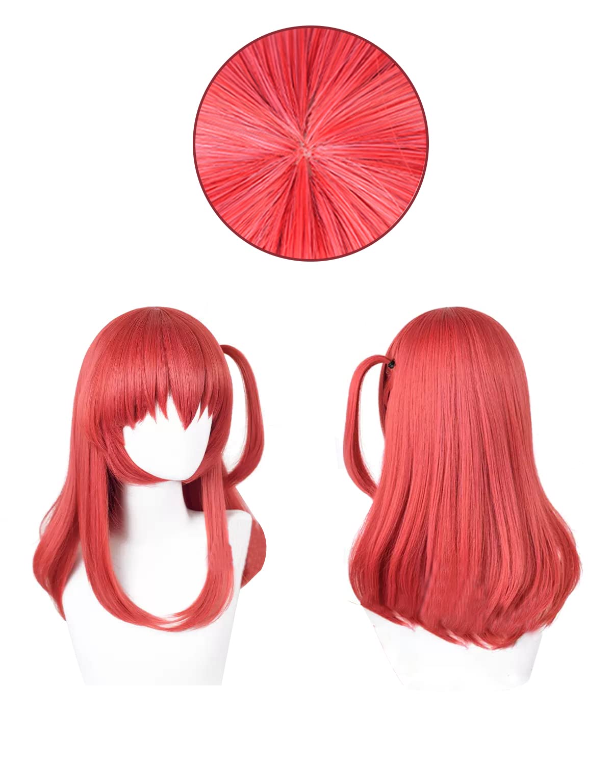 Amazon.co.jp: [神併良品] 喜多 郁代 コスプレ ウィッグ付き ギター